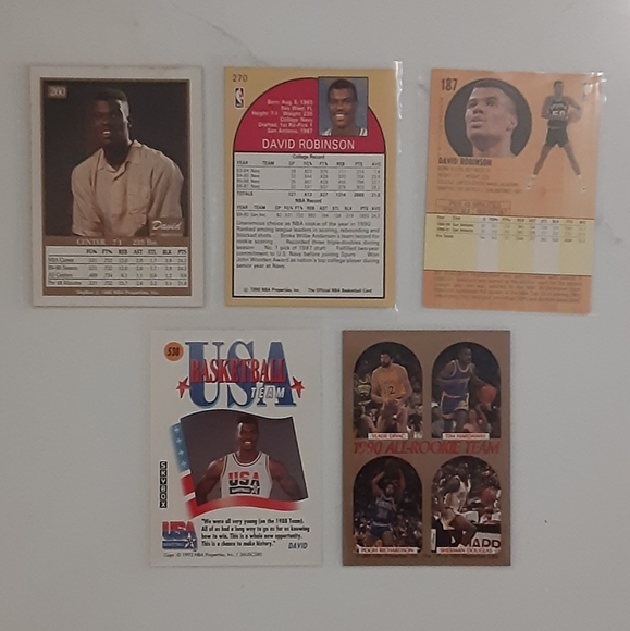 DAVID ROBINSON BASKETBALL CARDS - Picture 2 of 13